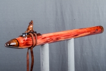 Easter Red Cedar Burl Native American Flute, Minor, Low C-4, #N4H (1)